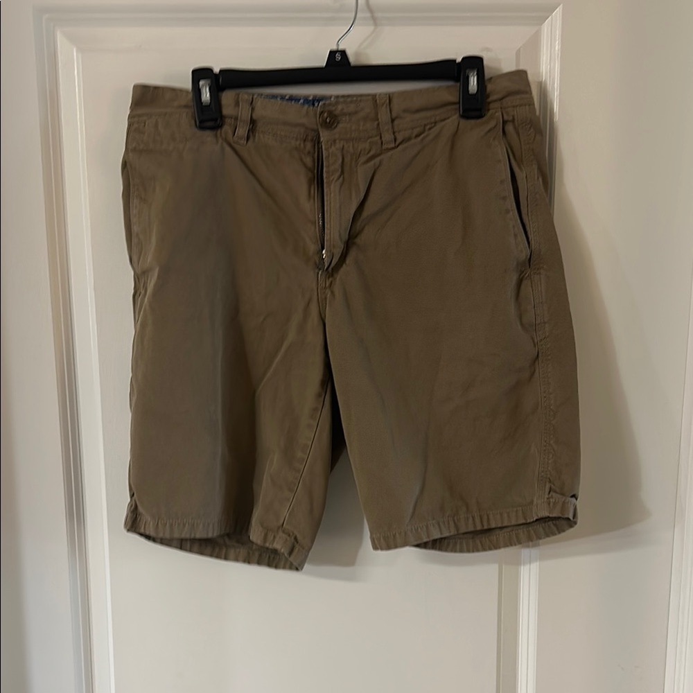 Banana Republic Men's Tan Flat Front Shorts